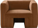 Henson Chair - Luxurious Contemporary Velvet Armchair with Solid Wood Frame for Stylish Living Spaces