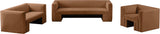 Henson Velvet Loveseat – Luxurious Contemporary Design with Solid Wood Frame for Modern Living Spaces