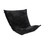 Puff Chair Cover Shar Pei Black/Black -Cover Only