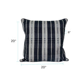 Roper Charcoal 20x20 Pillow