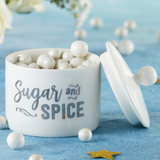 Sugar Spice Ceramic Sugar Bowl Baby Shower Favor