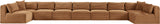 Shaggy - Fabric 9 Piece Modular Sectional
