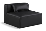 Cube Modern Vegan Leather Modular Chair - Luxurious Comfort for Stylish Living Spaces and Offices