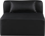 Cube Modern Vegan Leather Modular Chair - Luxurious Comfort for Stylish Living Spaces and Offices