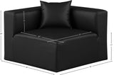Cube Modern Vegan Leather Modular Chair - Luxurious Comfort for Stylish Living Spaces and Offices