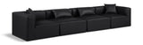 Cube Vegan Leather Modular Sofa - Luxurious Contemporary Design for Modern Living Spaces