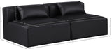 Cube Vegan Leather Modular Sofa - Elevate Your Living Space with Modern Elegance and Comfort