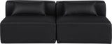 Cube Vegan Leather Modular Sofa - Elevate Your Living Space with Modern Elegance and Comfort