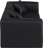 Cube Modular Sofa - Luxurious Vegan Leather Design for Modern Living Spaces and Chic Home Offices