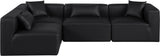 Cube Vegan Leather Modular Sectional - Stylish Comfort for Modern Living Spaces with Versatile Design