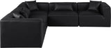 Cube Vegan Leather Modular Sectional - Modern Elegance for Chic Living Spaces with Custom Configurations