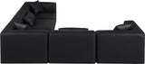 Cube Vegan Leather Modular Sectional - Modern Elegance for Chic Living Spaces with Custom Configurations