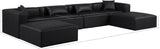 Cube Vegan Leather Modular Sectional - Elevate Your Space with Modern Elegance and Comfort Today!