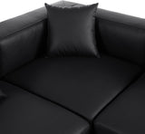 Cube Vegan Leather Modular Sectional - Elevate Your Space with Modern Elegance and Comfort Today!