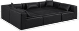 Cube Modular Sectional - Luxurious Vegan Leather Design for Contemporary Living Spaces and Comfort