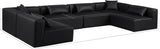 Cube Vegan Leather Modular Sectional - Modern Elegance for Contemporary Living Spaces and Offices