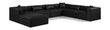 Cube Vegan Leather Modular Sectional: Luxurious, Contemporary Design for Elegant Living Spaces