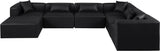 Cube Vegan Leather Modular Sectional: Luxurious, Contemporary Design for Elegant Living Spaces