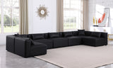 Cube Vegan Leather Modular Sectional - Modern Elegance for Contemporary Living Spaces and Offices