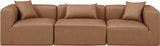 Cube Vegan Leather Modular Sofa - Luxurious Comfort Meets Modern Elegance for Any Living Space