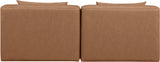 Cube Vegan Leather Modular Sofa - Elevate Your Living Space with Modern Elegance and Comfort