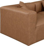 Cube Vegan Leather Modular Sectional - Modern Elegance and Versatile Comfort for Stylish Living Spaces