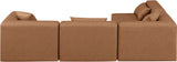 Cube Vegan Leather Modular Sectional - Stylish Comfort for Modern Living Spaces with Versatile Design