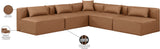 Cube Vegan Leather Modular Sectional: Elevate Your Modern Living Space with Luxurious Comfort & Style