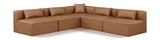Cube Vegan Leather Modular Sectional: Elevate Your Modern Living Space with Luxurious Comfort & Style