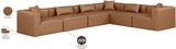 Cube Vegan Leather Modular Sectional - Transform Your Living Space with Modern Elegance and Comfort