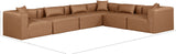 Cube Vegan Leather Modular Sectional - Transform Your Living Space with Modern Elegance and Comfort