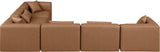 Cube Vegan Leather Modular Sectional - Transform Your Living Space with Modern Elegance and Comfort