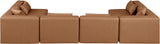 Cube Vegan Leather Modular Sectional - Modern Elegance for Contemporary Living Spaces and Offices