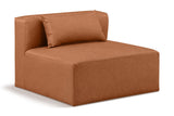 Cube Modern Vegan Leather Modular Chair - Luxurious Comfort for Stylish Living Spaces and Offices