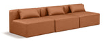 Cube Vegan Leather Modular Sofa - Luxurious Comfort Meets Modern Elegance for Your Living Space