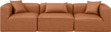 Cube Vegan Leather Modular Sofa - Luxurious Comfort Meets Modern Elegance for Any Living Space