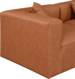 Cube Modular Sofa - Luxurious Vegan Leather Design for Modern Living Spaces and Chic Home Offices