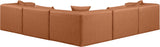 Cube Vegan Leather Modular Sectional - Modern Elegance for Chic Living Spaces with Custom Configurations