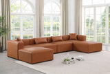 Cube Vegan Leather Modular Sectional - Elevate Your Space with Modern Elegance and Comfort Today!