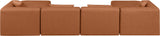 Cube Vegan Leather Modular Sectional - Elevate Your Space with Modern Elegance and Comfort Today!