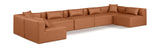 Cube Vegan Leather Modular Sectional - Modern Elegance for Contemporary Living Spaces and Offices