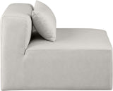 Cube Modern Vegan Leather Modular Chair - Luxurious Comfort for Stylish Living Spaces and Offices