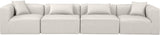 Cube Vegan Leather Modular Sofa - Luxurious Contemporary Design for Modern Living Spaces