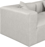 Cube Modular Sofa - Luxurious Vegan Leather Design for Modern Living Spaces and Chic Home Offices