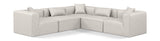 Cube Vegan Leather Modular Sectional - Modern Elegance for Chic Living Spaces with Custom Configurations