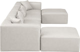 Cube Vegan Leather Modular Sectional - Elevate Your Space with Modern Elegance and Comfort Today!