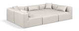 Cube Modular Sectional - Luxurious Vegan Leather Design for Contemporary Living Spaces and Comfort