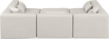 Cube Modular Sectional - Luxurious Vegan Leather Design for Contemporary Living Spaces and Comfort