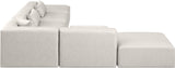 Cube Vegan Leather Modular Sectional - Modern Elegance and Comfort for Contemporary Spaces
