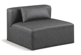 Cube Modern Vegan Leather Modular Chair - Luxurious Comfort for Stylish Living Spaces and Offices